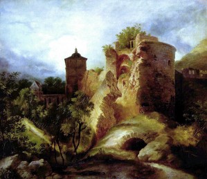 A deserted castle